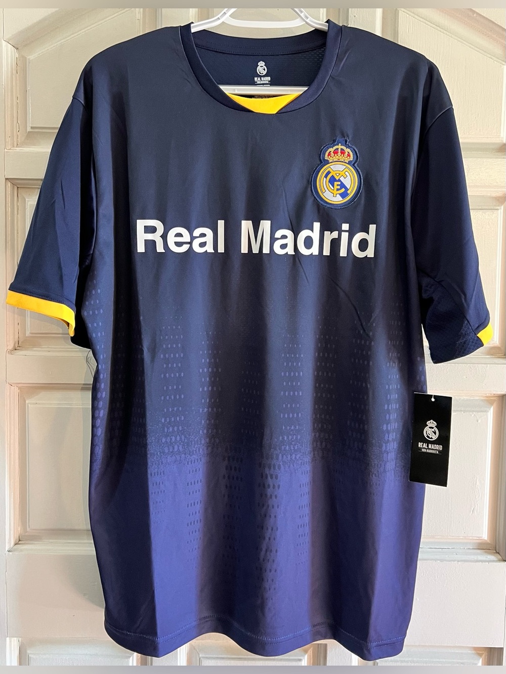 Real Madrid Navy & Yellow Football Jersey